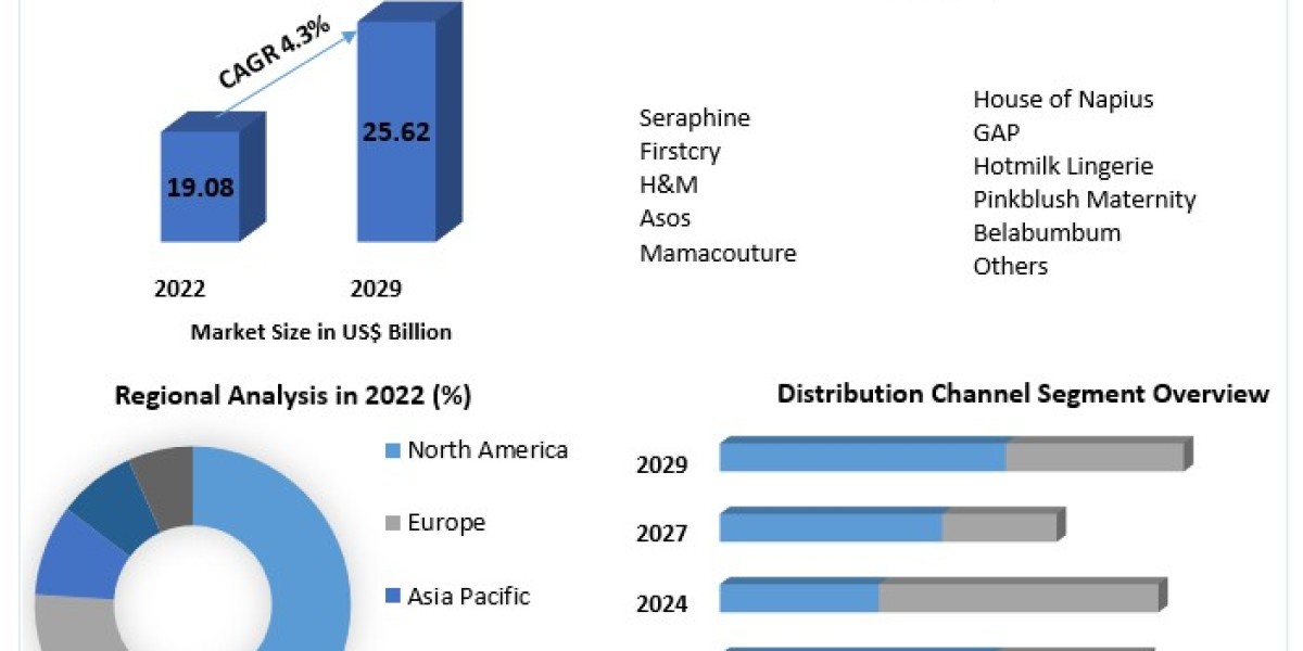 Maternity Wear Market Growth, Trends, Size, Share, Industry Demand, Analysis 2029